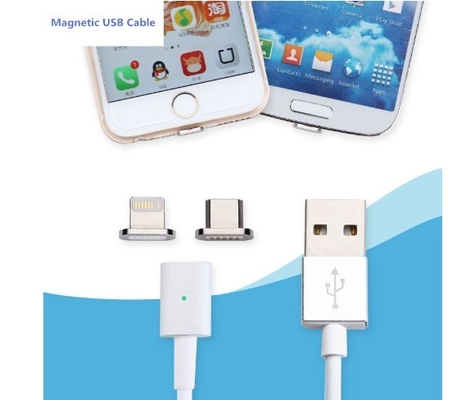 Daten-Kabel-Staub-Beweis IPhone Mikro-USB, 2,4 ein schnelles Aufladungskabel für Android