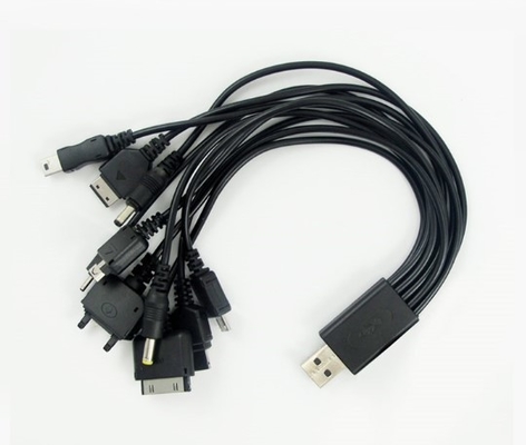 Universalaufladungsmobiltelefon-Datenleitung 10 in 1 multi Funktion/in Kopf 5V