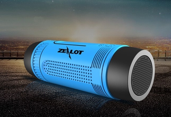 LED-Taschenlampen-tragbare Bluetooth-Sprecher wasserdicht für Fahrrad-Zur Schau tragen das im Freien
