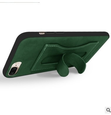 Leder-Kartenhalter-Autosammelschutzhaube Apples 8plus Oberteil des Handys iPhone7